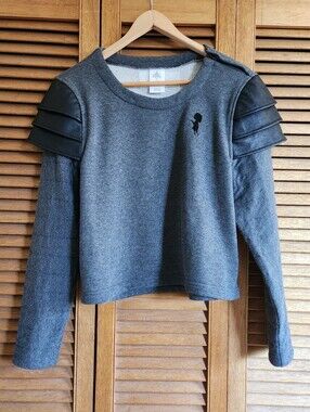 Edna Mode Semi-Cropped Fleece Pullover
